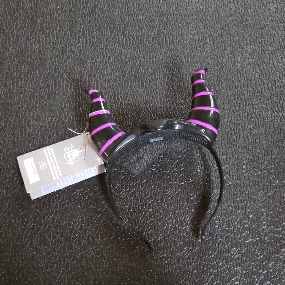Disney Maleficent Horn Headband in Black and Purple